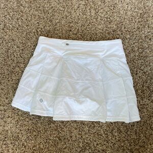 White Lululemon Skirt